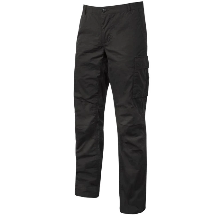 Liquidación total - Pantalón de trabajo Stretch Elásticos Multibolsillos U-Power Ocean EY123WB Talla S Westlake azul