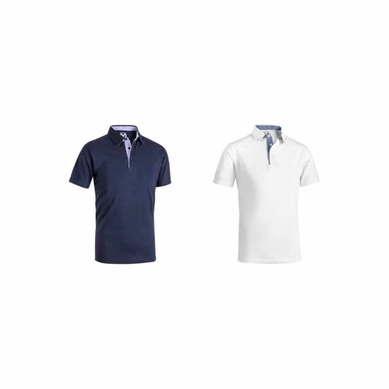 Liquidación total - Polo de trabajo 100% algodón Sottozero Carnaby E0453 Talla L Color Azul Marino