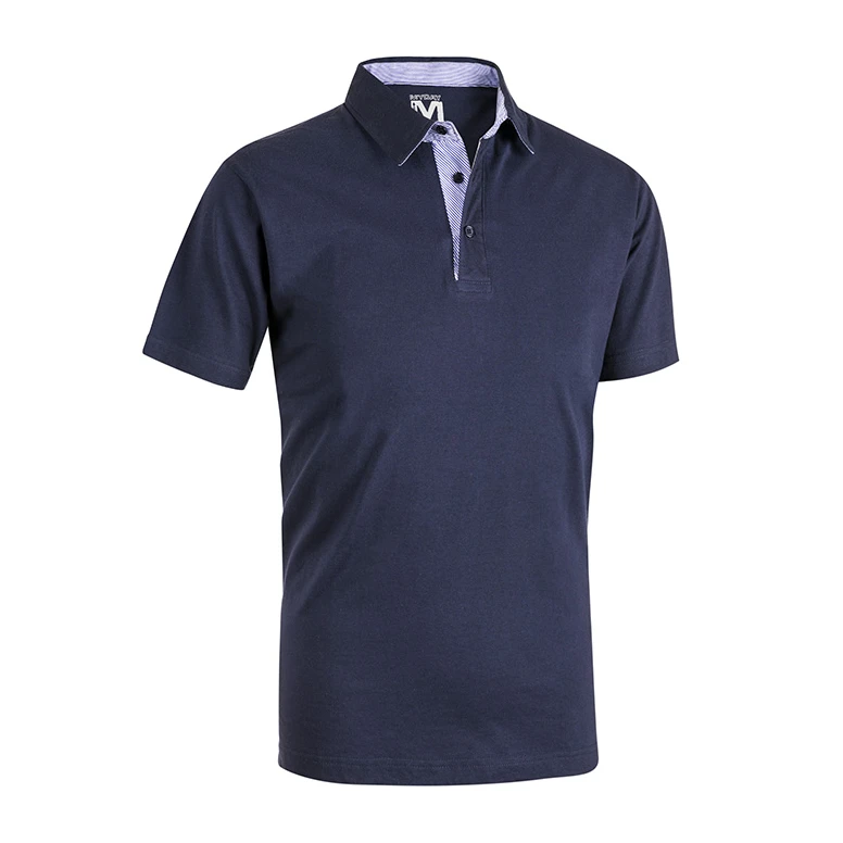 Liquidación total - Polo de trabajo 100% algodón Sottozero Carnaby E0453 Talla L Color Azul Marino