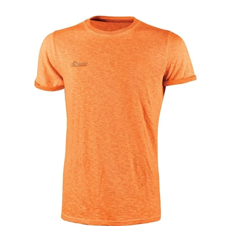 Liquidación total - 3 Piezas - Camiseta de trabajo Alta visibilidad U-Power Flúor EY195OF Talla M Color Verde Flúor