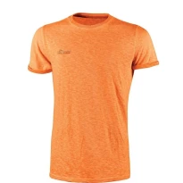Liquidación total - 3 Piezas - Camiseta de trabajo Alta visibilidad U-Power Flúor EY195OF Talla M Color Verde Flúor