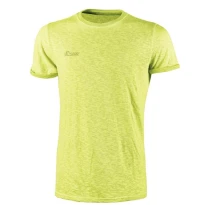 Liquidación total - 3 Piezas - Camiseta de trabajo Alta visibilidad U-Power Flúor EY195OF Talla M Color Amarillo Flúor