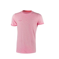 Liquidación total - 3 Piezas - Camiseta de trabajo Alta visibilidad U-Power Flúor EY195OF Talla M Color Amarillo Flúor