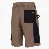 Liquidación total - Bermuda de trabajo Diadora Stretch Multibolsillos 702.170018 color gris Talla L 2