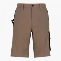 Liquidación total - Bermuda de trabajo Diadora Stretch Multibolsillos 702.170018 color gris Talla L