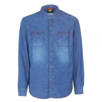 Liquidación total - Camisa de Denim Diadora 702.171663 negro Talla 2XL