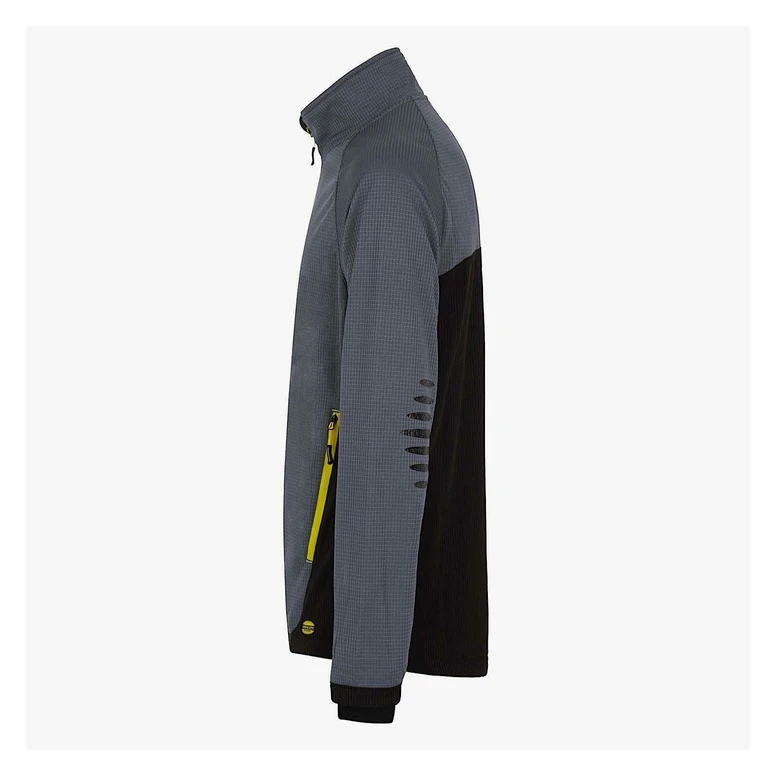 Liquidación total - Sudadera de trabajo Full Zip Diadora Sweat fz Trail 702.170693 Talla XL Gris acero