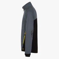 Liquidación total - Sudadera de trabajo Full Zip Diadora Sweat fz Trail 702.170693 Talla XL Gris acero
