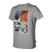 Liquidación total - T-shirt Diadora Graphic Organic 702.176914 Color Blanco Talla S