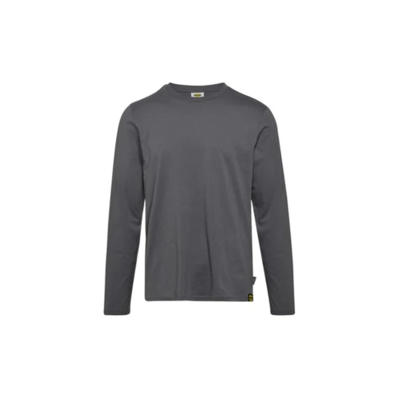 Liquidación total - Camiseta de trabajo ML Mono Organic Diadora 702.177667 Talla L Color Gris Acero