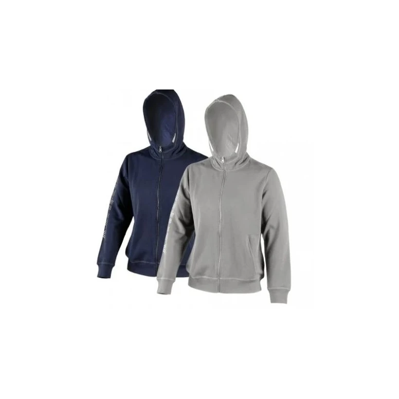 Liquidación total - Sudadera de trabajo full zip Sweatshirt Thunder II 702.171660 color azul oscuro Talla S