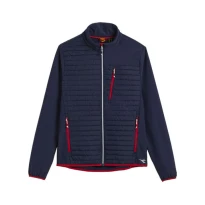 Liquidación total - Chaqueta de trabajo Diadora Hybrid Sweat-Jacket Color Block 702.179458 negro/amarillo Talla L