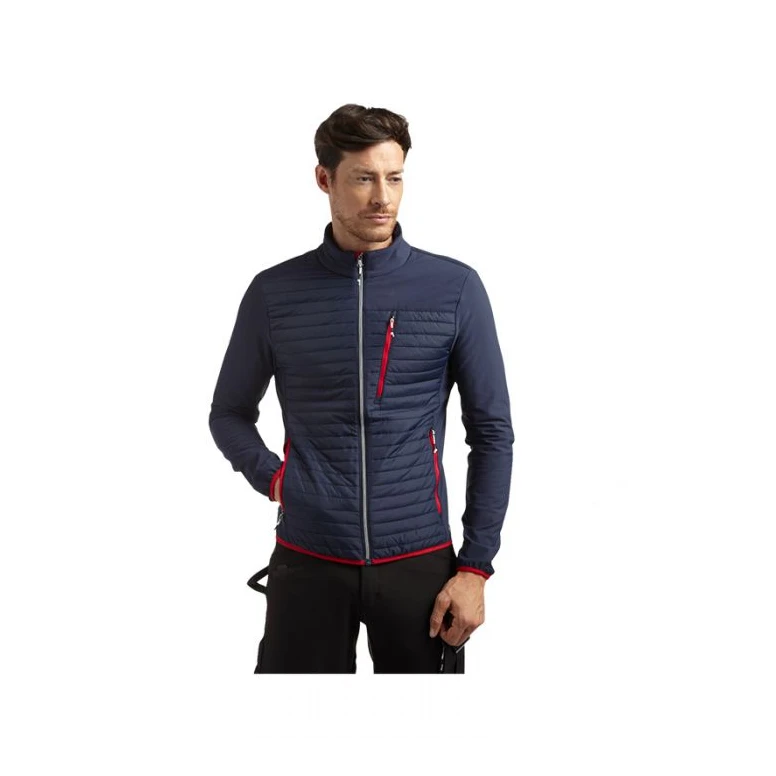 Liquidación total - Chaqueta de trabajo Diadora Hybrid Sweat-Jacket Color Block 702.179458 negro/amarillo Talla L