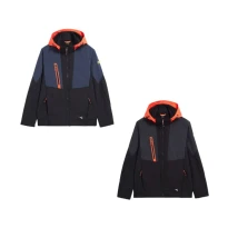 Liquidación total - Chaqueta de trabajo Stretch Softshell Diadora Hybrid 702.179823 negro Talla S