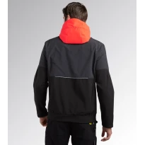 Liquidación total - Chaqueta de trabajo Stretch Softshell Diadora Hybrid 702.179823 negro Talla S