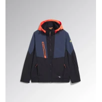 Liquidación total - Chaqueta de trabajo Stretch Softshell Diadora Hybrid 702.179823 negro Talla S