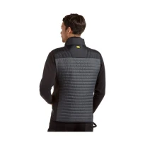 Liquidación total - Chaleco de trabajo Diadora Light Vest Color Block 702.179455 negro/amarillo Talla L