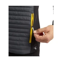 Liquidación total - Chaleco de trabajo Diadora Light Vest Color Block 702.179455 negro/amarillo Talla L