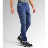 Liquidación total - Vaqueros de trabajo Stretch Multibolsillos Diadora Stone Ergo 702.179829 Talla S