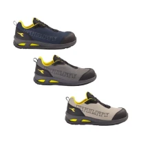 Liquidación total - Zapatos de seguridad Diadora Smart Softbox Low S1PL FO ESD SR 701.179958 Número 41 Color Azul