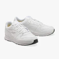 Liquidación total - Zapatos de seguridad Diadora Crew Micro OB SRC sin puntera 701.176228 Número 48 Color Blanco