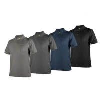 Liquidación total - Polo de trabajo Diadora manga corta Industry 702.176227 Talla 3XL Color Azul Oscuro