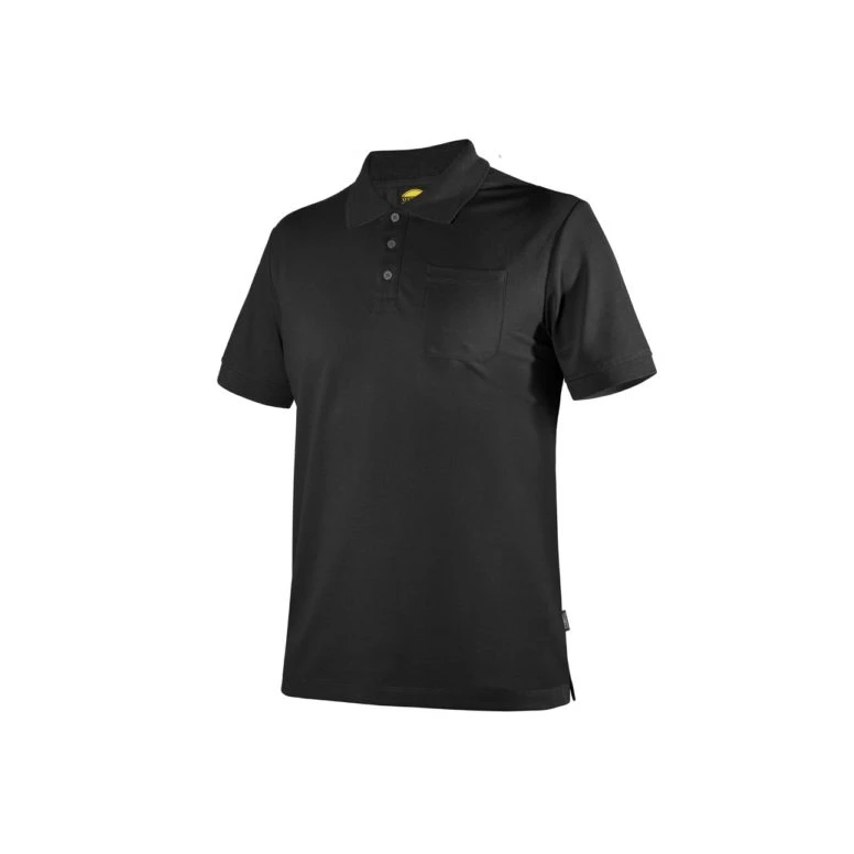 Liquidación total - Polo de trabajo Diadora manga corta Industry 702.176227 Talla 3XL Color Azul Oscuro