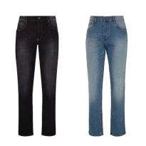 Liquidación total - Pantalón de trabajo de Vaqueros 5PKT Diadora 702.170750 Número 48 Color Gris