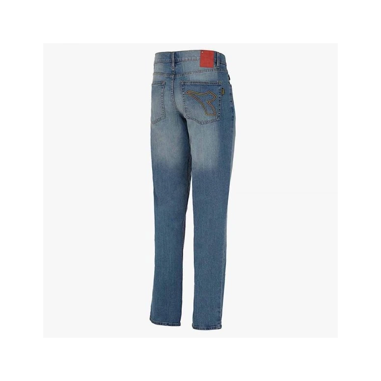 Liquidación total - Pantalón de trabajo de Vaqueros 5PKT Diadora 702.170750 Número 48 Color Gris