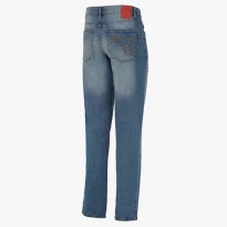 Liquidación total - Pantalón de trabajo de Vaqueros 5PKT Diadora 702.170750 Número 48 Color Gris