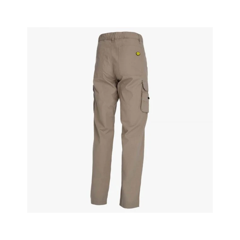 Liquidación total - Pantalón de trabajo Diadora Multibolsillos Win II 702.160305 Talla S Color Gris