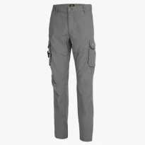 Liquidación total - Pantalón de trabajo Diadora Multibolsillos Win II 702.160305 Talla S Color Gris