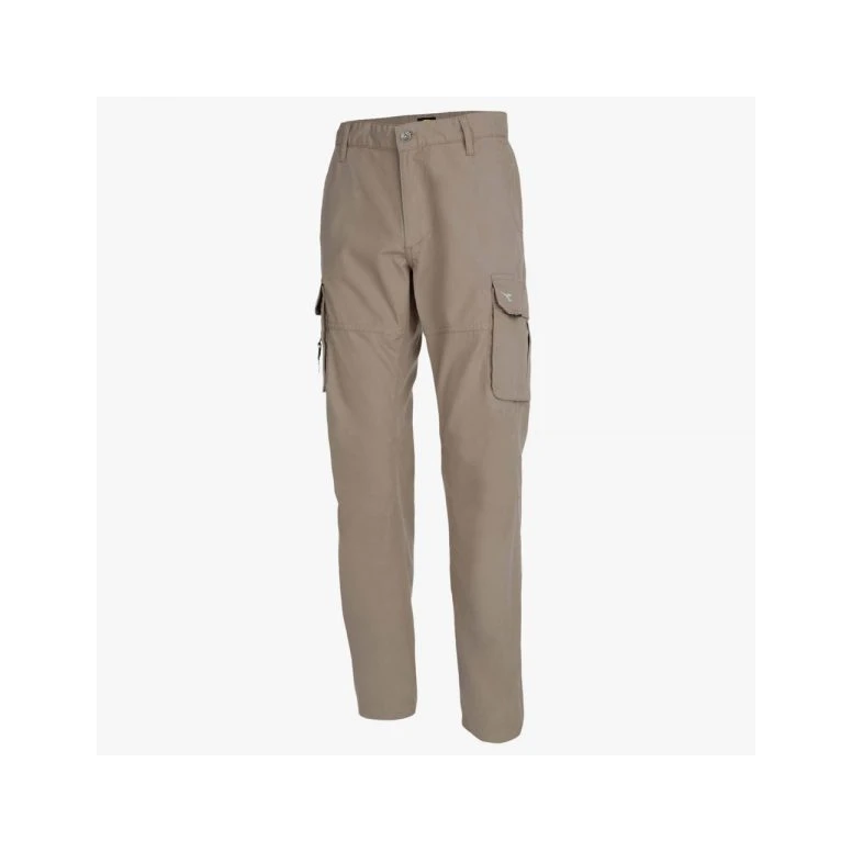 Liquidación total - Pantalón de trabajo Diadora Multibolsillos Win II 702.160305 Talla S Color Gris