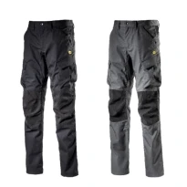 Liquidación total - Pantalón de trabajo Diadora Multibolsillos Cargo Ribstop Pants 702.173964 Talla XL Color Negro
