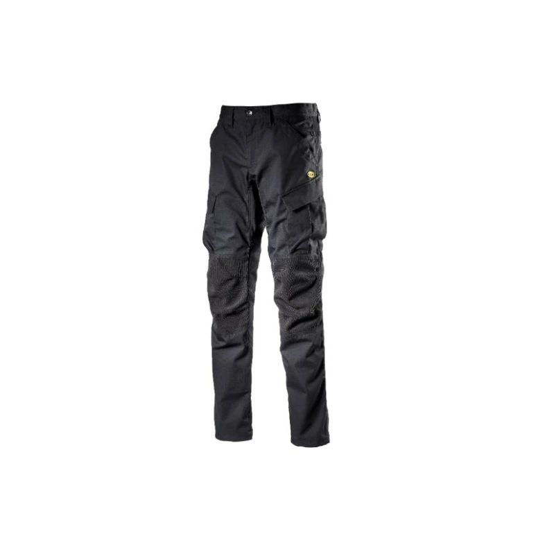 Liquidación total - Pantalón de trabajo Diadora Multibolsillos Cargo Ribstop Pants 702.173964 Talla XL Color Negro