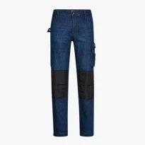Liquidación total - Pantalón de trabajo Diadora Denim stretch Multibolsillos Win 702.175340 Número 46