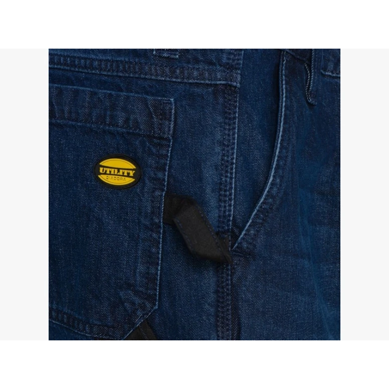 Liquidación total - Pantalón de trabajo Diadora Denim stretch Multibolsillos Win 702.175340 Número 46