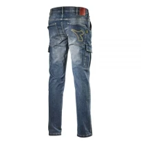 Liquidación total - Pantalón de trabajo Diadora Cargo Stone 702.172115 Número 52 Color Azul