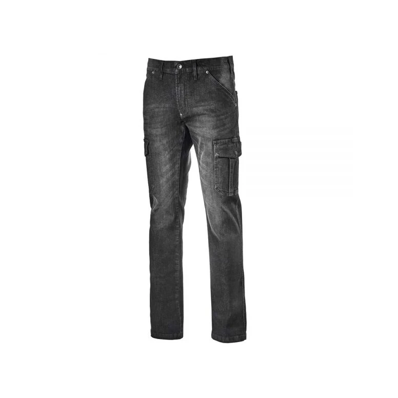 Liquidación total - Pantalón de trabajo Diadora Cargo Stone 702.172115 Número 52 Color Azul