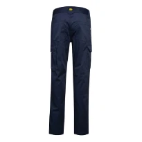 Liquidación total - Pantalón de trabajo Diadora Staff Stretch Cargo 702.177649 azul marino Talla M