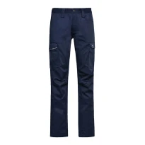 Liquidación total - Pantalón de trabajo Diadora Staff Stretch Cargo 702.177649 azul marino Talla M