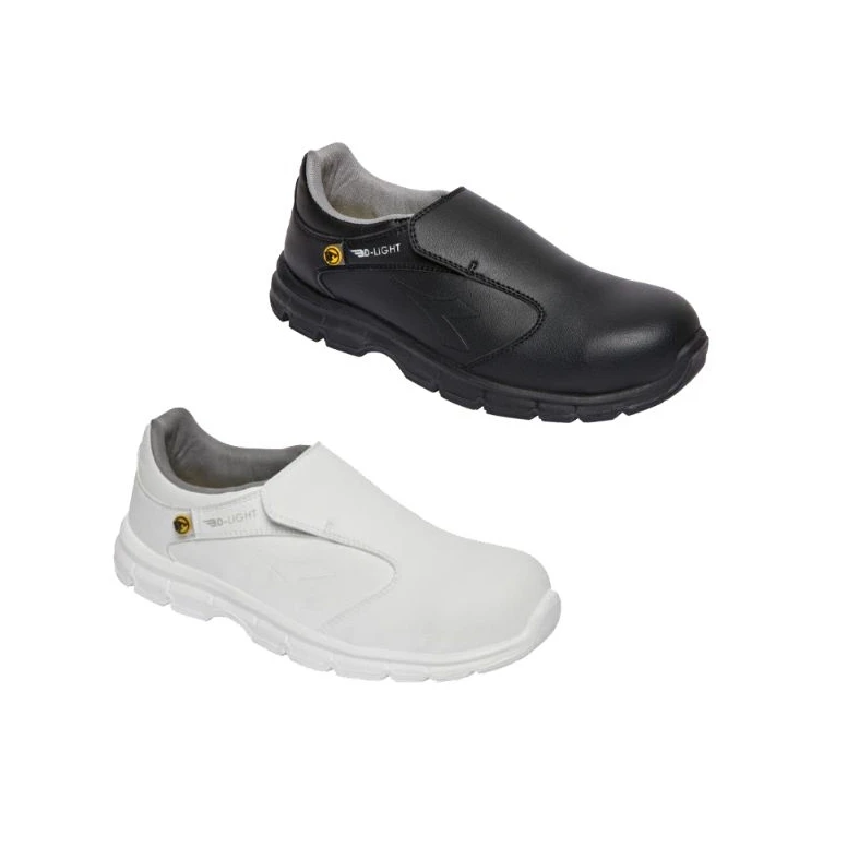 Liquidación total - Mocasín Zuecos de seguridad Diadora RUN MICRO LOW S2 SRC ESD 701.175310 número 40 Blanco