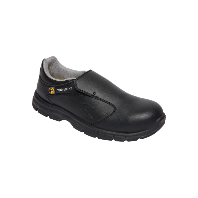 Liquidación total - Mocasín Zuecos de seguridad Diadora RUN MICRO LOW S2 SRC ESD 701.175310 número 40 Blanco