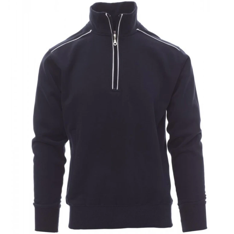 Liquidación total - Sudadera de trabajo con media cremallera y cursor de Metal Vancouver - Payper Talla XL Royal