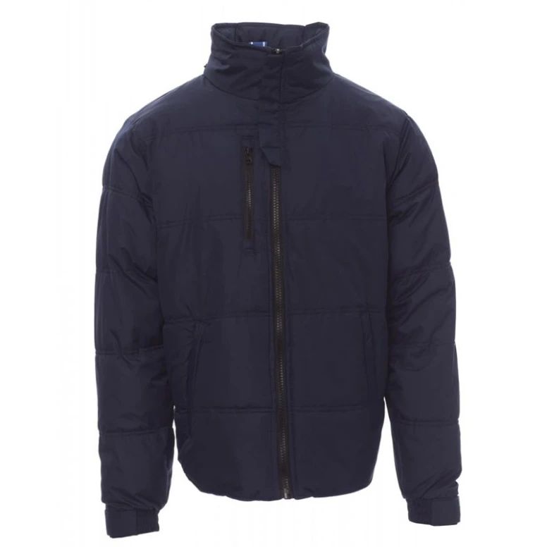 Liquidación total - Chaquetón de trabajo Multibolsillos Acolchado de Micropolar Indianapolis - Payper azul marino Talla L