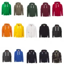 Liquidación total - Sudadera de trabajo cremallera larga con capucha Payper Dallas+ AY 7535 Talla L Color Azul Royal