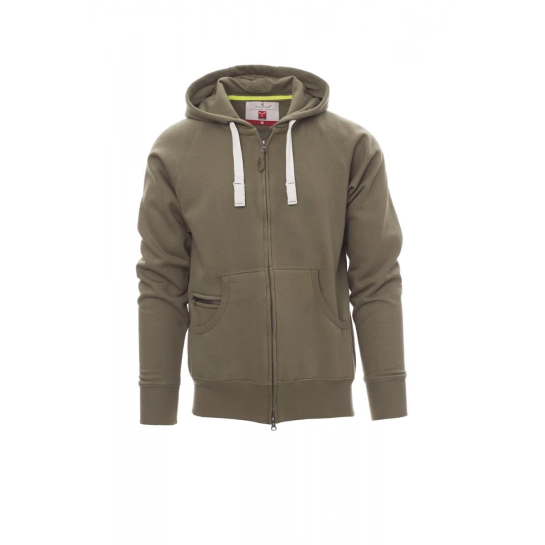 Liquidación total - Sudadera de trabajo cremallera larga con capucha Payper Dallas+ AY 7535 Talla L Color Azul Royal