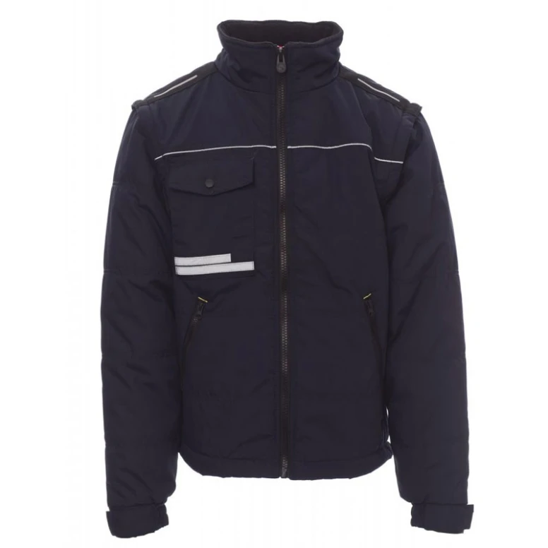 Liquidación total - Chaquetón de trabajo con Mangas Desmontables y Espalda Perfilada Warm 2.0 - Payper AY 7248 gris Talla 4XL