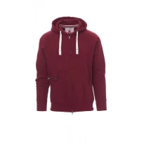 Liquidación total - Sudadera de trabajo cremallera larga con capucha Payper Dallas+ AY 7535 Talla L Color Humo