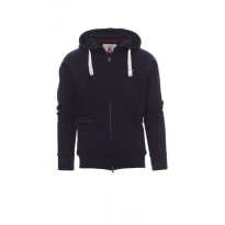 Liquidación total - Sudadera de trabajo cremallera larga con capucha Payper Dallas+ AY 7535 Talla L Color Humo